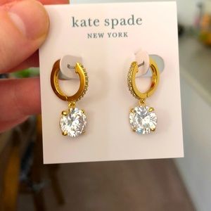 Lovely, sparkly elevated Kate Spade earrings